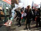 Hayvanseverler, �stanbul Deri Fuar�'n� protesto etti