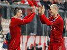 Ribery Robben'i yumruklad�