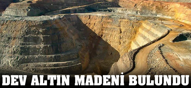 Dev alt�n madeni bulundu