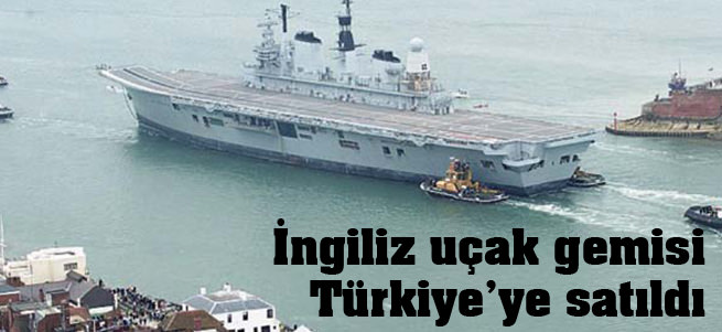 �ngiliz u�ak gemisi �zmir'de jilet olacak