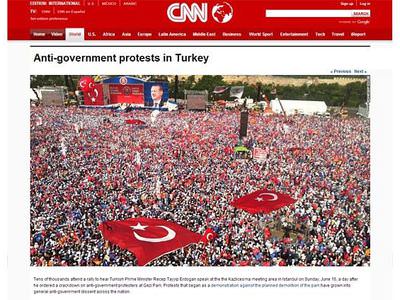 CNN'den skandal foto�raf se�imi