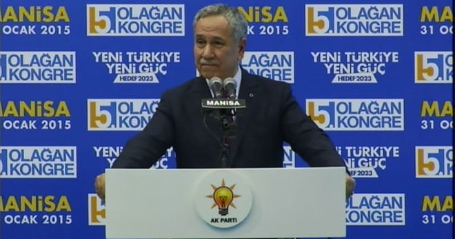 BÜLENT ARINÇ, GÖZYAŞLARINI TUTAMADI