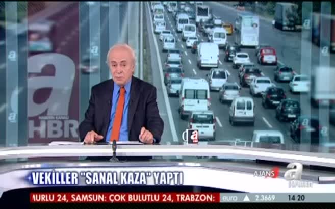 Vekiller sanal kaza yapt�