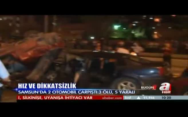 Trafik ter�r� yine can ald�