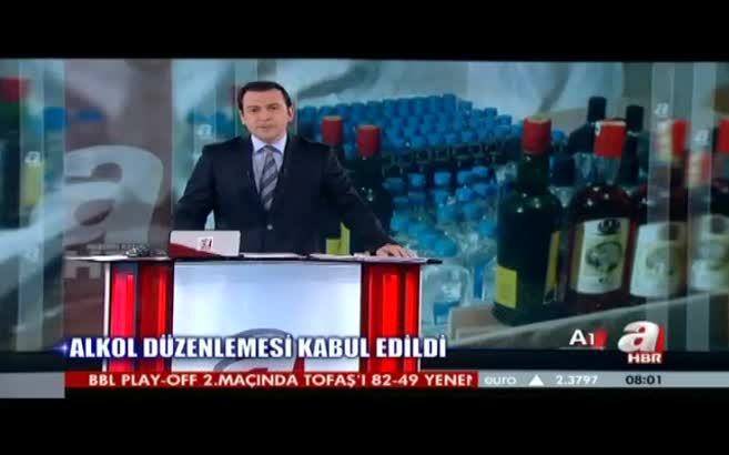 Alkol d�zenlenmesi kabul edildi