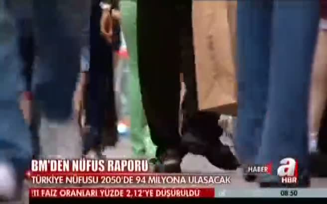 T�rkiye 2050'de 94 milyona ula�acak