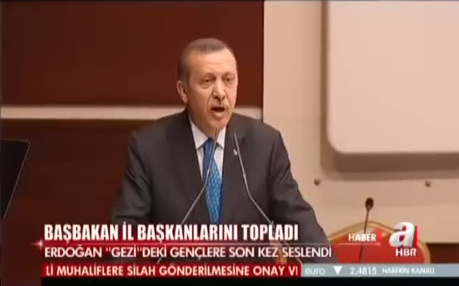 Gen�ler mesaj al�nd�