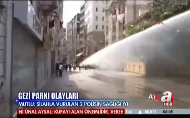 2 polis vuruldu