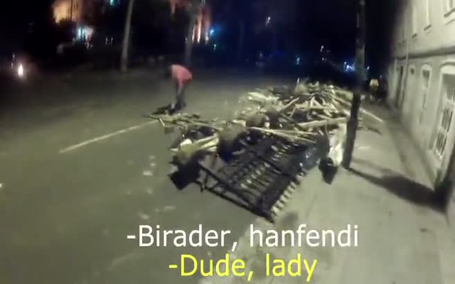 Polis dayanamad� ve ��lg�na d�nd�