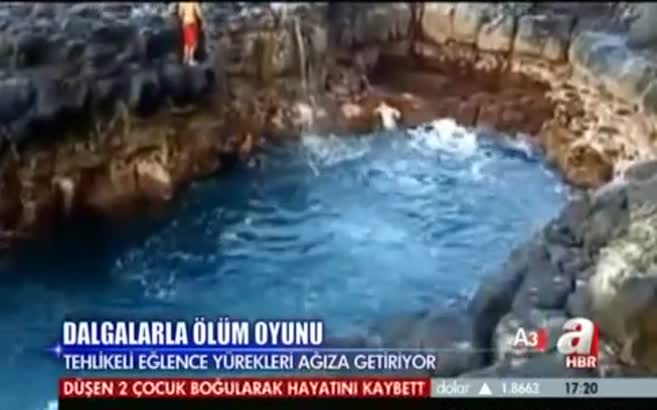 Dalgalarla �l�m oyunu