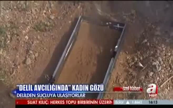 Delil avc�l���nda kad�n g�z�