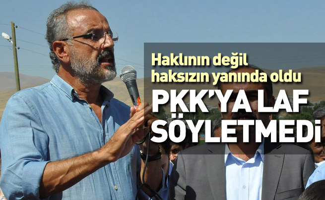 Sırrı Sakık PKK'ya laf söyletmedi!