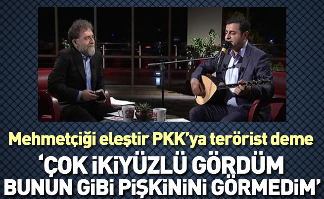Mehmetçiği eleştir PKK'ya terörist deme!