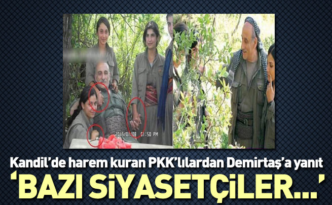 PKK'dan Demirtaş'a çok sert yanıt