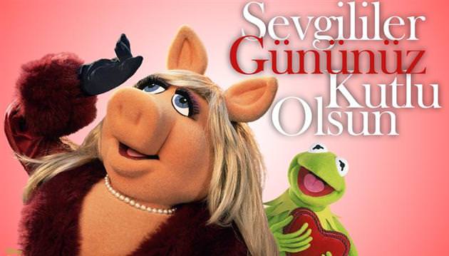 'Muppetlar' Sevgililer G�n�'n� kutluyor!