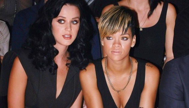 Rihanna ile Katy Perry at��t�!