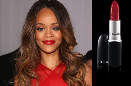 Rihanna MAC'i seviyor!