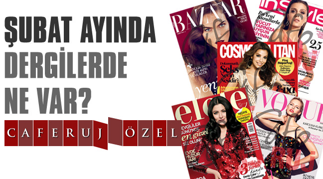 2012 �ubat ay�nda dergilerde neler var?