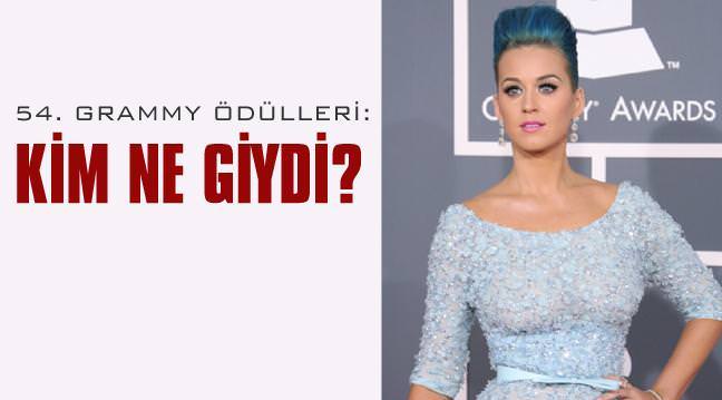 54. Grammy �d�lleri: Kim Ne Giydi?