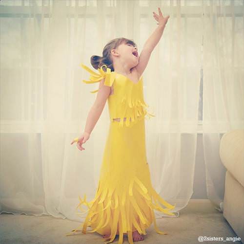 En küçük 'fashionista'