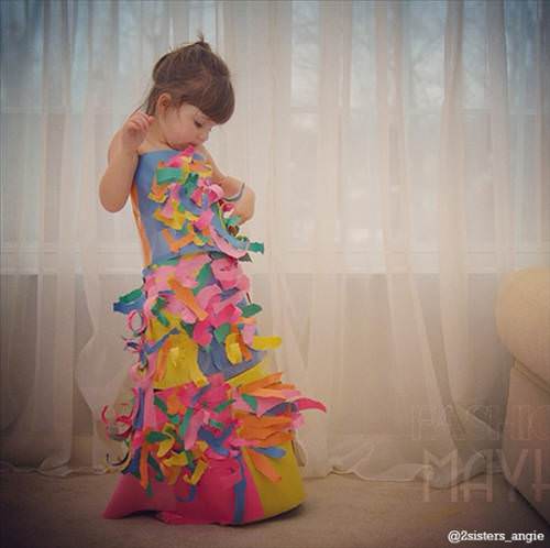 En küçük 'fashionista'