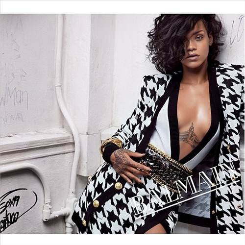 Yeni Balmain kadını Rihanna!