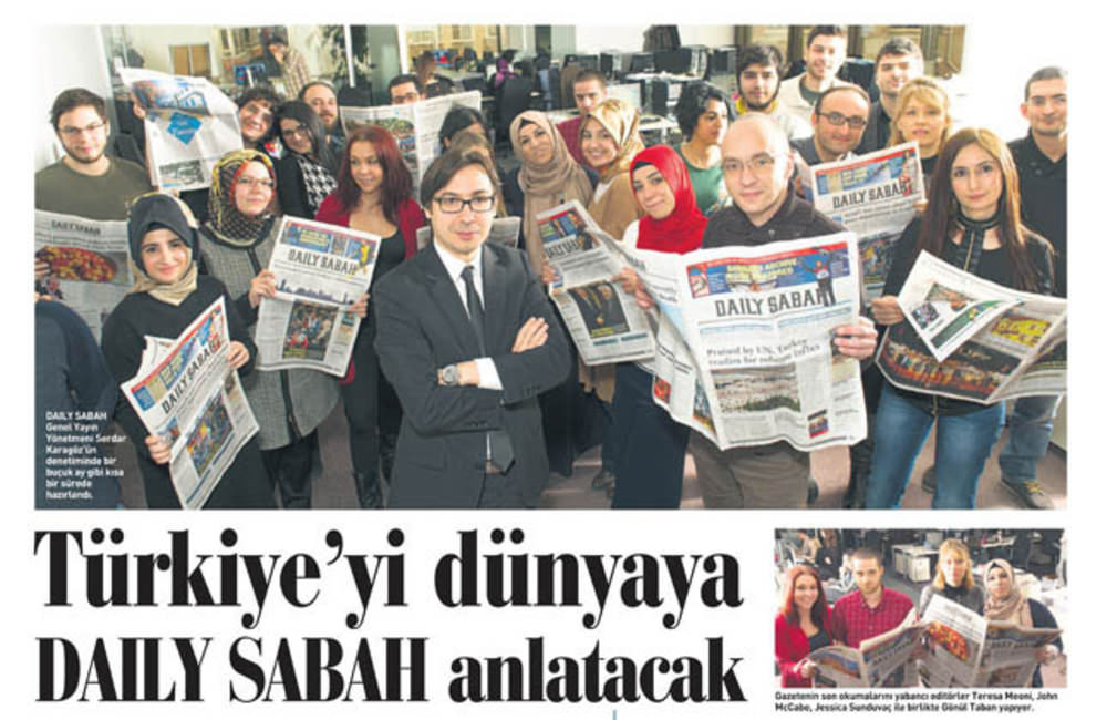 Turkey welcomes Daily Sabah