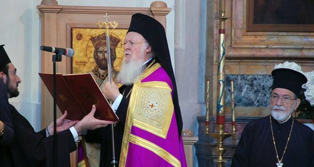 Orthodox Patriarch hails changing Turkey in mass