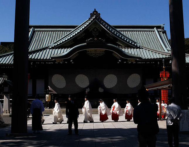 中國反對日本國會議員參拜靖國神社