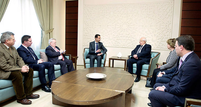 Syrias Assad meets French lawmakers despite government opposition