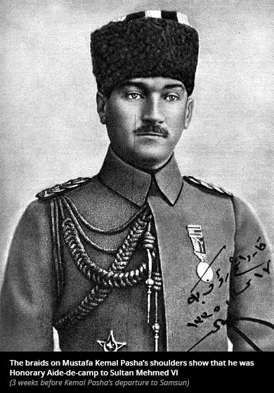 Atatürk was ordered by the Sultan to head Turkish War of Independence, document shows