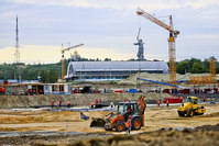 The construction site of the FIFA World Cup 2018 Stadium in Volgograd, Russia 15 July 2015 (EPA photo)
