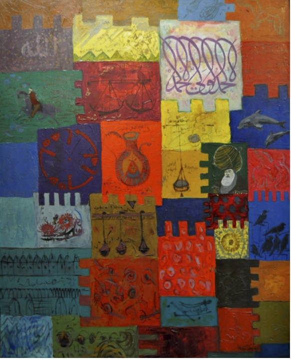 Artist offers colorful perspective on Istanbul's urban culture