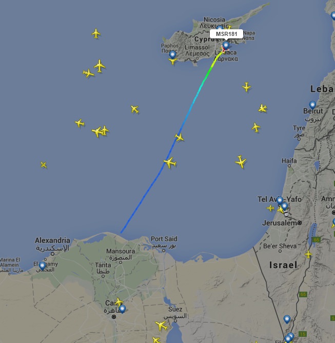 Source: flightradar24.com