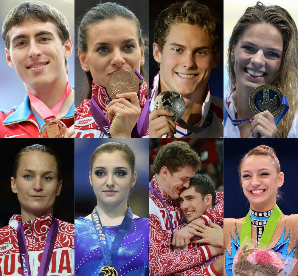 Знаменитые олимпийцы