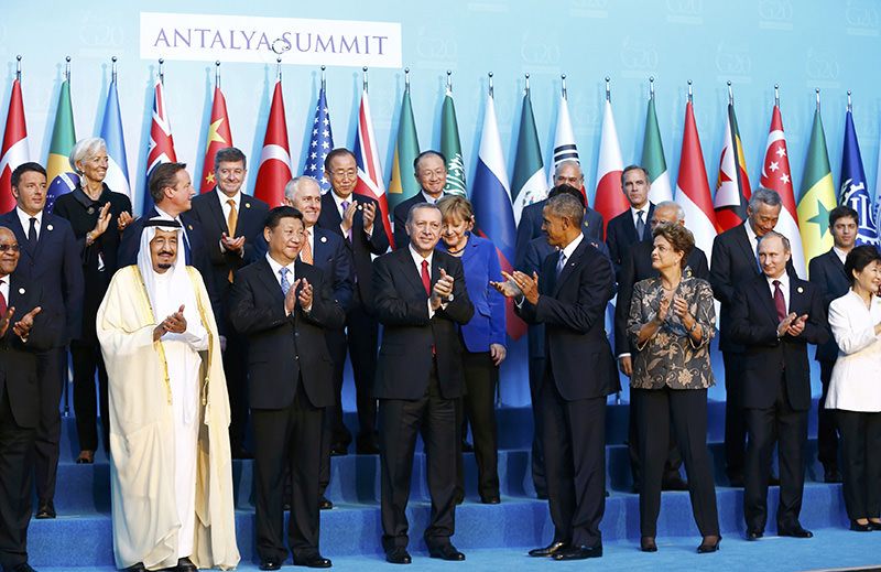 World leaders welcomed at the G20 Antalya Summit in Turkey - Photo 1/15 - DS Gallery - Politics