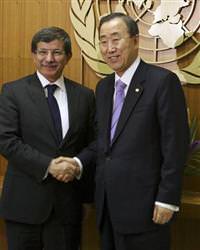 Turkish Foreign Minister Meets UN Chief in New York