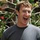 Facebook founder meets "Social Network" actor who portrayed him