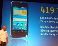 Turkcell's new smart phone for 419 TL