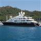 King Abdullah�s yacht moored in Marmaris