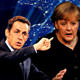 Sarkozy, Merkel kick off week of crisis talks in Paris