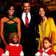 Obama girls party to Bieber