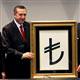 Prime Minister Erdo�an introduces new symbol for the Turkish lira