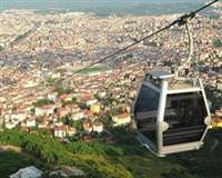 Crossing Istanbul's Bosphorus by cable car