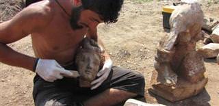1,800 year-old Artemis sculpture uncovered