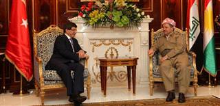 Davuto�lu's four critical messages to Erbil