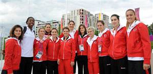 Turkey�s women play Russia in basketball