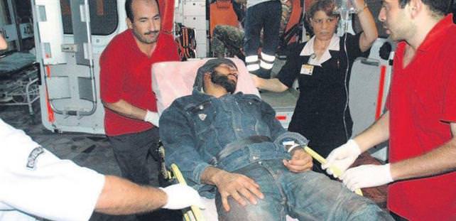 Bombing from Syria medical treatment from Turkey