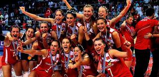 Turkey�s junior women�s volleyball named European champions
