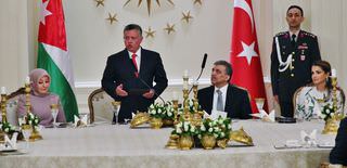 Jordanian King Abdullah�s visit comes at a critical time